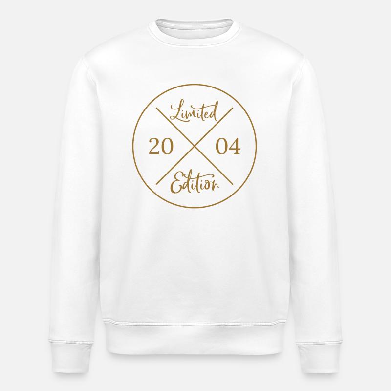 Edition limitée 2004 - Sweat bio ROLLER Stanley/Stella Unisexe - blanc