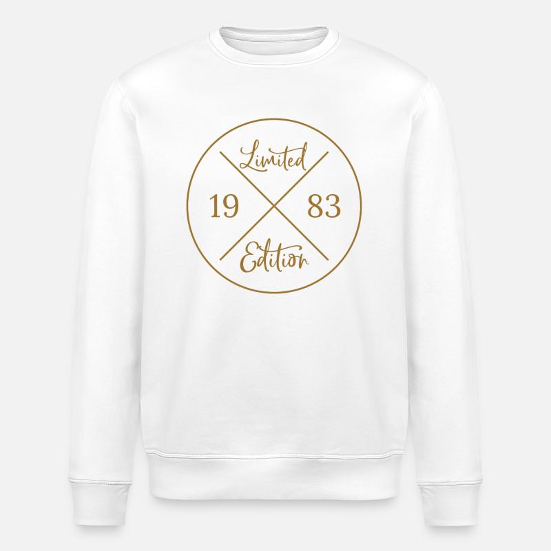 Édition Limitée 1983 Cadeau - Sweat bio ROLLER Stanley/Stella Unisexe - blanc