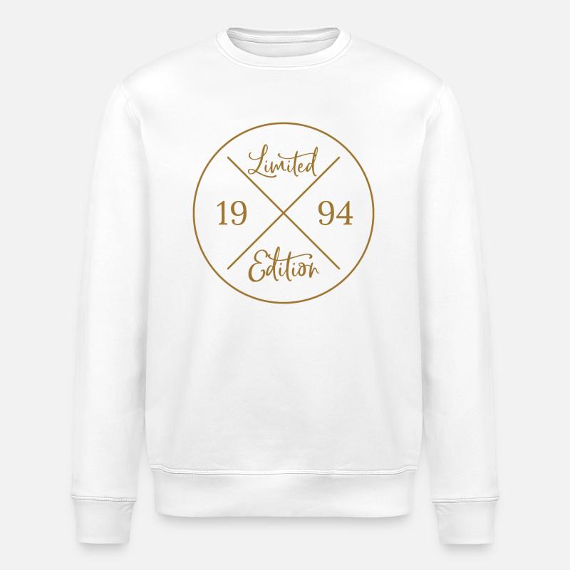 Limited Edition 1994 - Stanley/Stella Unisex Bio-Sweatshirt ROLLER - Weiß
