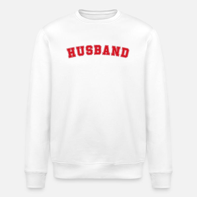 Ehemann - Stanley/Stella Unisex Bio-Sweatshirt ROLLER - Weiß