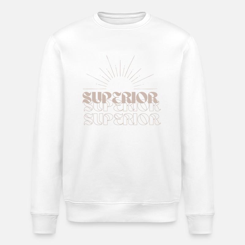 SUPERIOR DESIGN - Stanley/Stella Unisex Bio-Sweatshirt ROLLER - Weiß