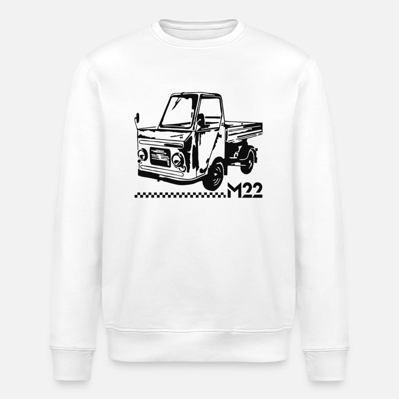 Multicar M22 Neu - Stanley/Stella Unisex Bio-Sweatshirt ROLLER - Weiß