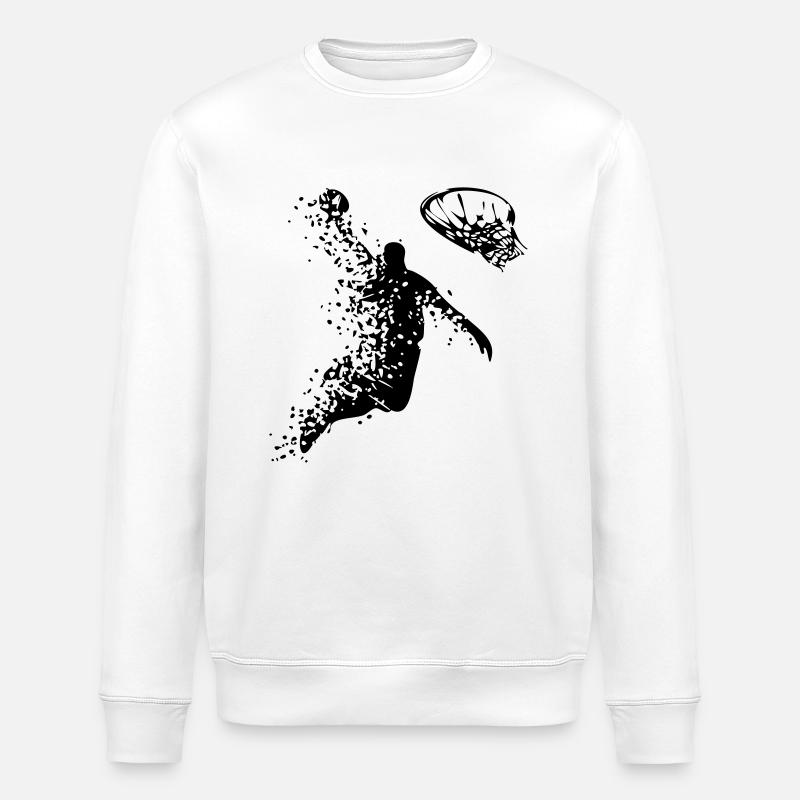 basketball - Sweat bio ROLLER Stanley/Stella Unisexe - blanc