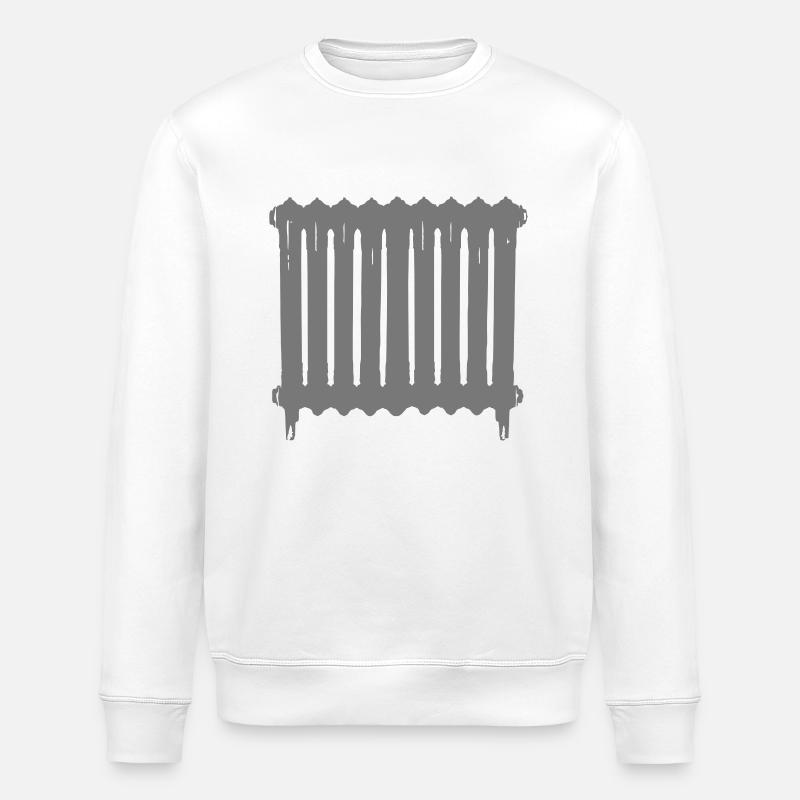 radiateur - Sweat bio ROLLER Stanley/Stella Unisexe - blanc