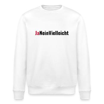 Non Peut-être Proposition de mariage Cadeau - Sweat bio ROLLER Stanley/Stella Unisexe - blanc - Devant - Nik (191cm)