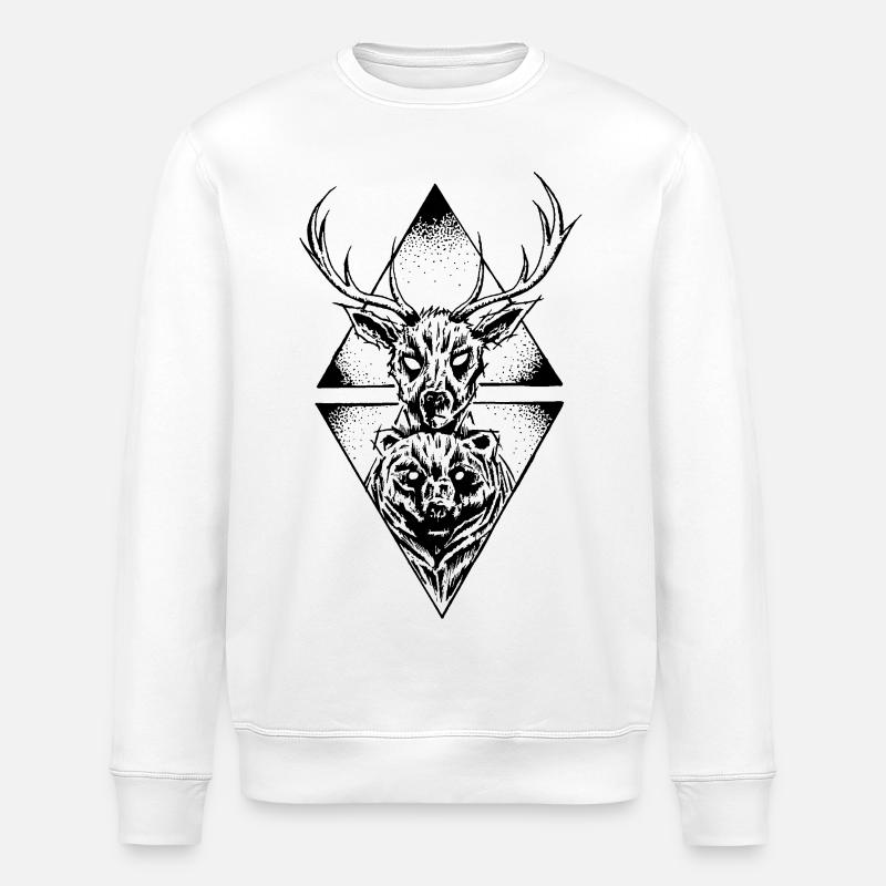 wildspirit - Stanley/Stella Unisex Bio-Sweatshirt ROLLER - Weiß