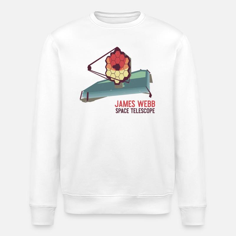 Télescope spatial James Webb - Sweat bio ROLLER Stanley/Stella Unisexe - blanc