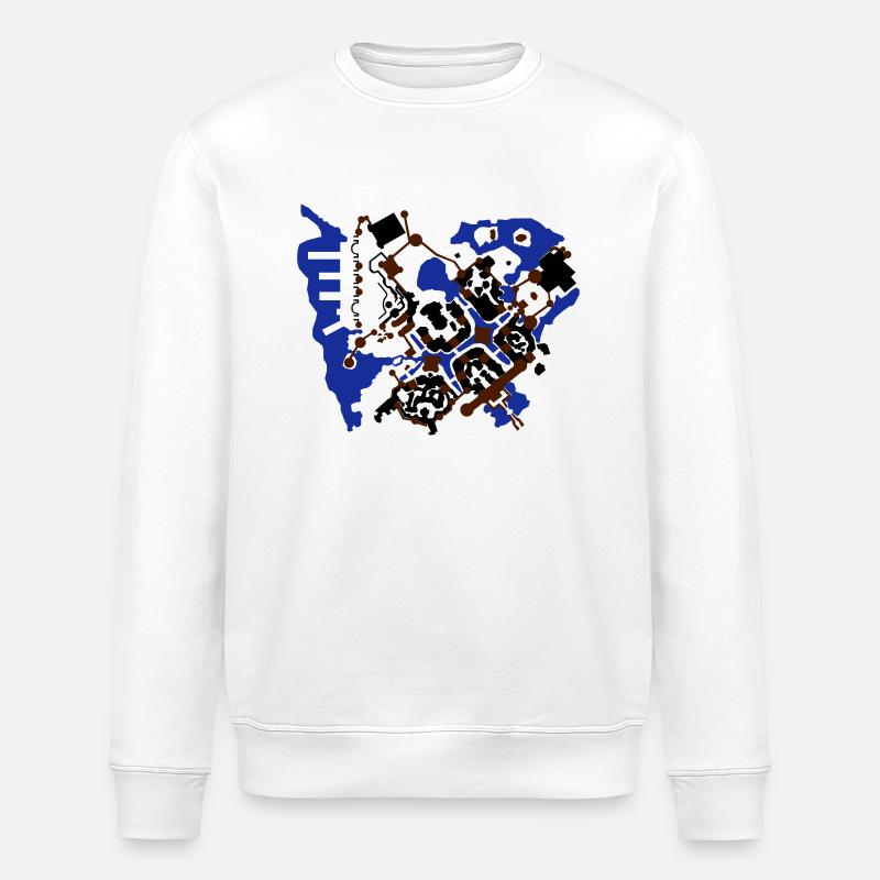 stormwind - Stanley/Stella Unisex Bio-Sweatshirt ROLLER - Weiß