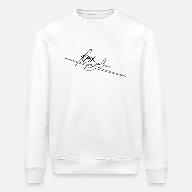 MDM Fox - Stanley/Stella ROLLER Unisex Organic Sweatshirt - white