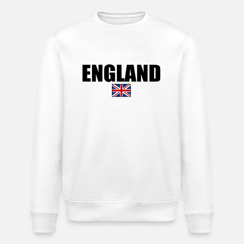 England - Stanley/Stella Unisex Bio-Sweatshirt ROLLER - Weiß