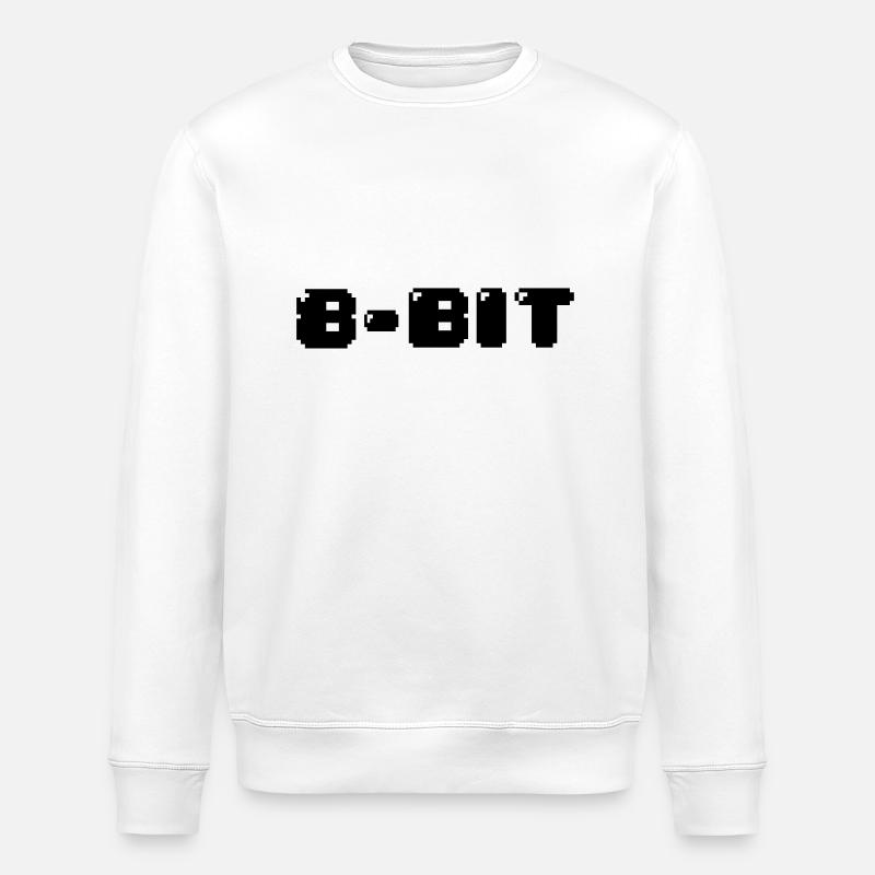 8-Bit - Sweat bio ROLLER Stanley/Stella Unisexe - blanc