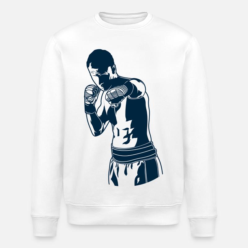 Boxer - Stanley/Stella Unisex Bio-Sweatshirt ROLLER - Weiß