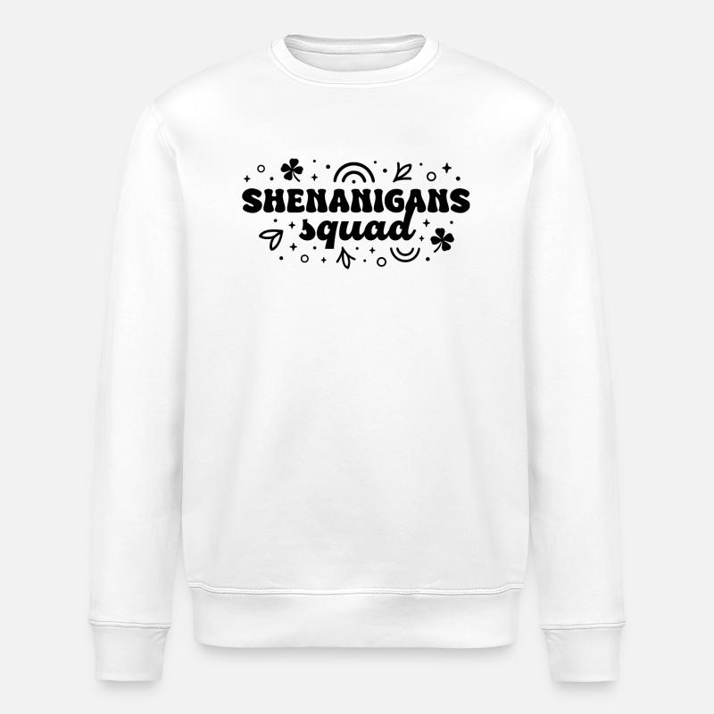 Shenanigans squad - Sweat bio ROLLER Stanley/Stella Unisexe - blanc