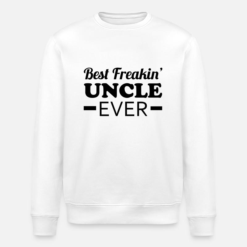 Uncle - Stanley/Stella ROLLER Unisex Organic Sweatshirt - white