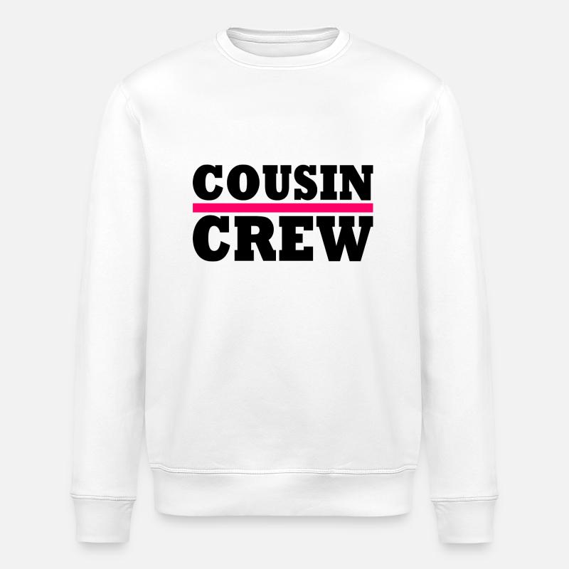 Cousin crew - Sweat bio ROLLER Stanley/Stella Unisexe - blanc