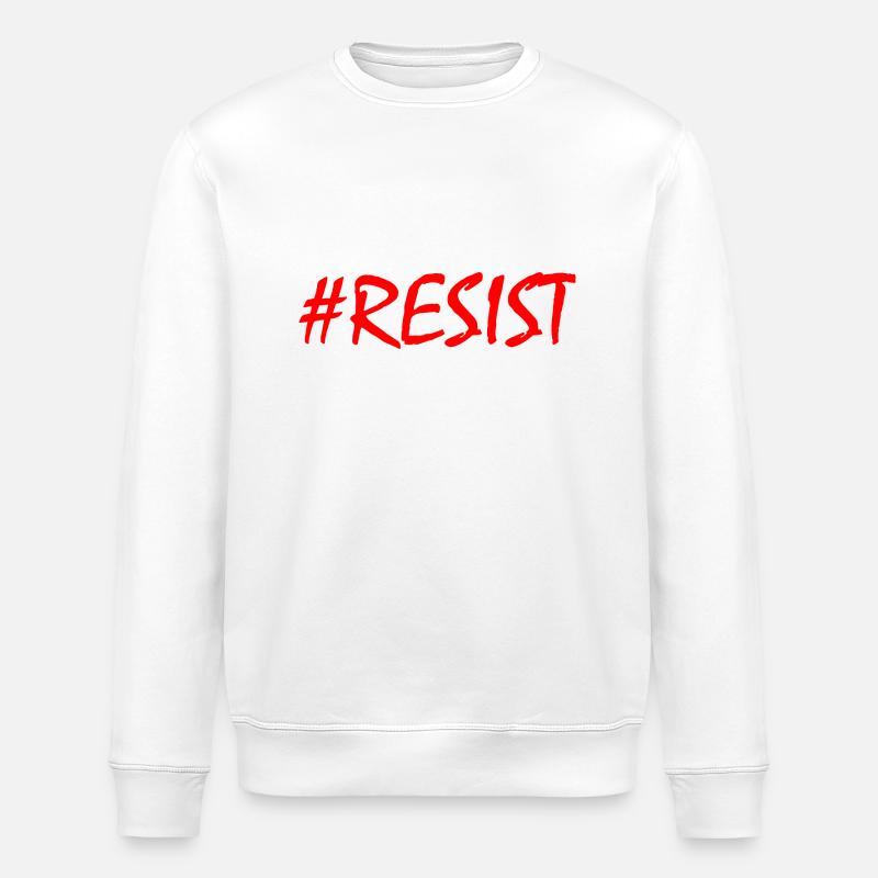 Resist - Sweat bio ROLLER Stanley/Stella Unisexe - blanc