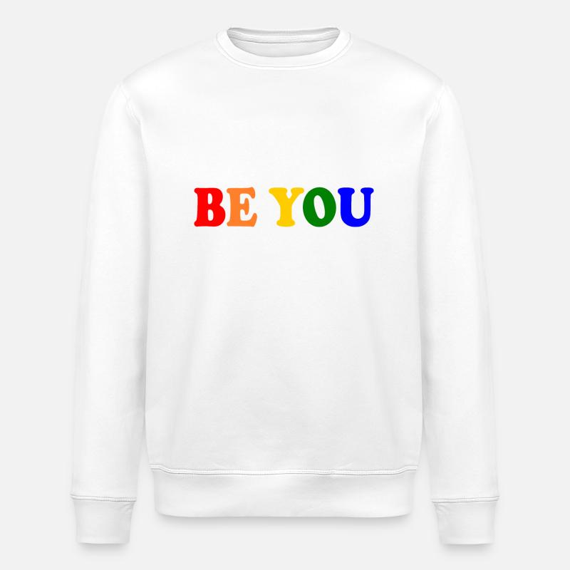 Be you - Stanley/Stella Unisex Bio-Sweatshirt ROLLER - Weiß