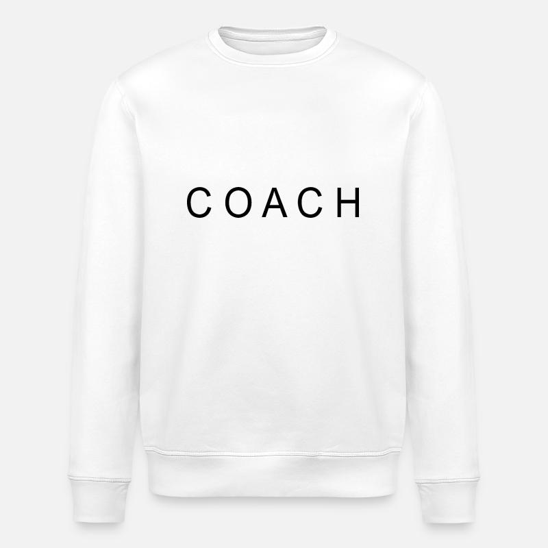 Coach - Stanley/Stella Unisex Bio-Sweatshirt ROLLER - Weiß