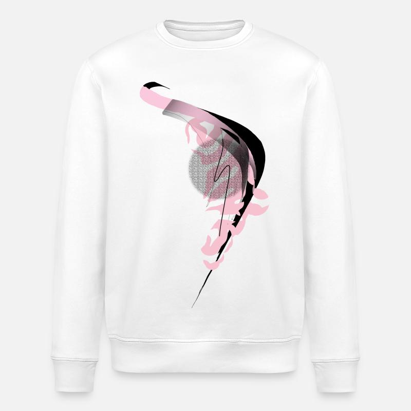 Danse du Dragon - Sweat bio ROLLER Stanley/Stella Unisexe - blanc