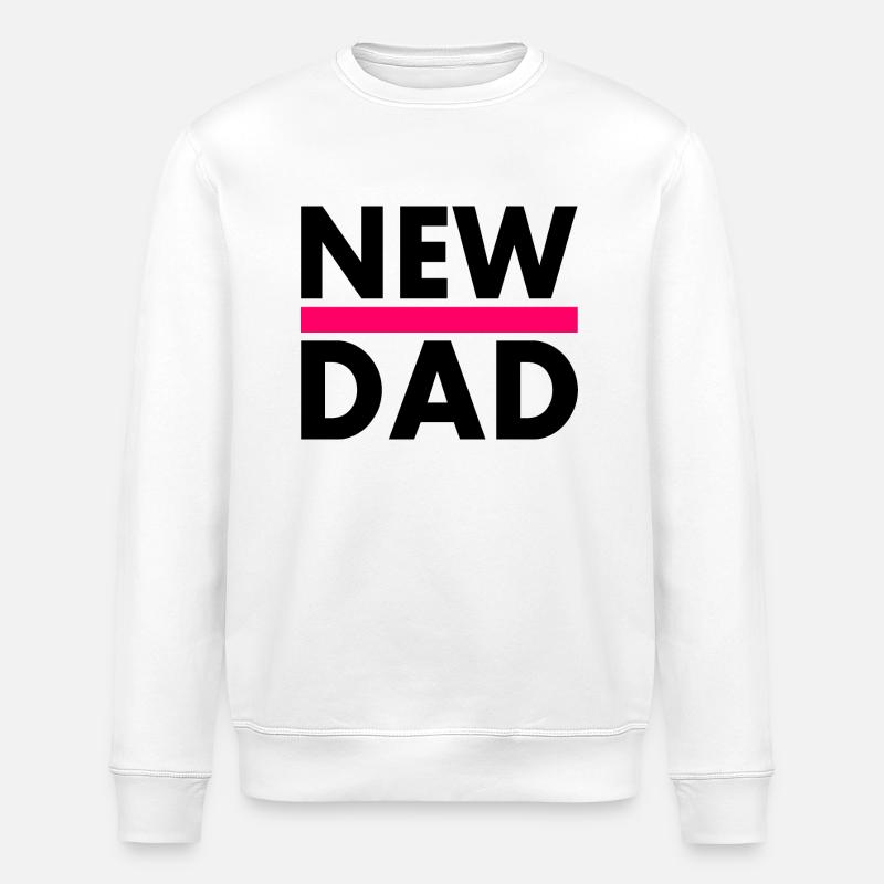 New dad - Sweat bio ROLLER Stanley/Stella Unisexe - blanc