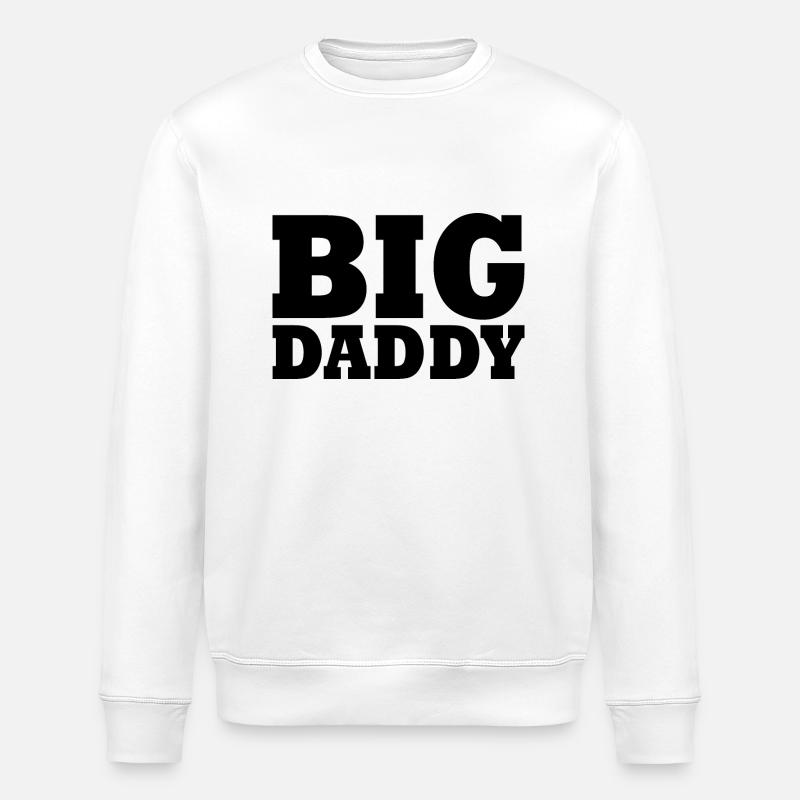 BIG DADDY - Sweat bio ROLLER Stanley/Stella Unisexe - blanc