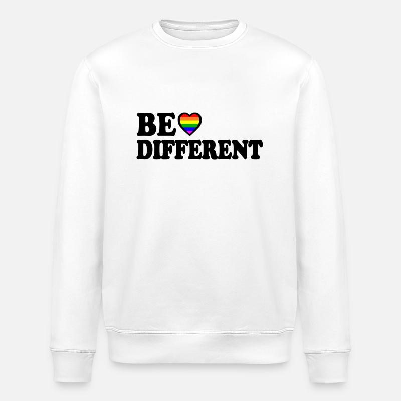 Be different - Stanley/Stella Unisex Bio-Sweatshirt ROLLER - Weiß