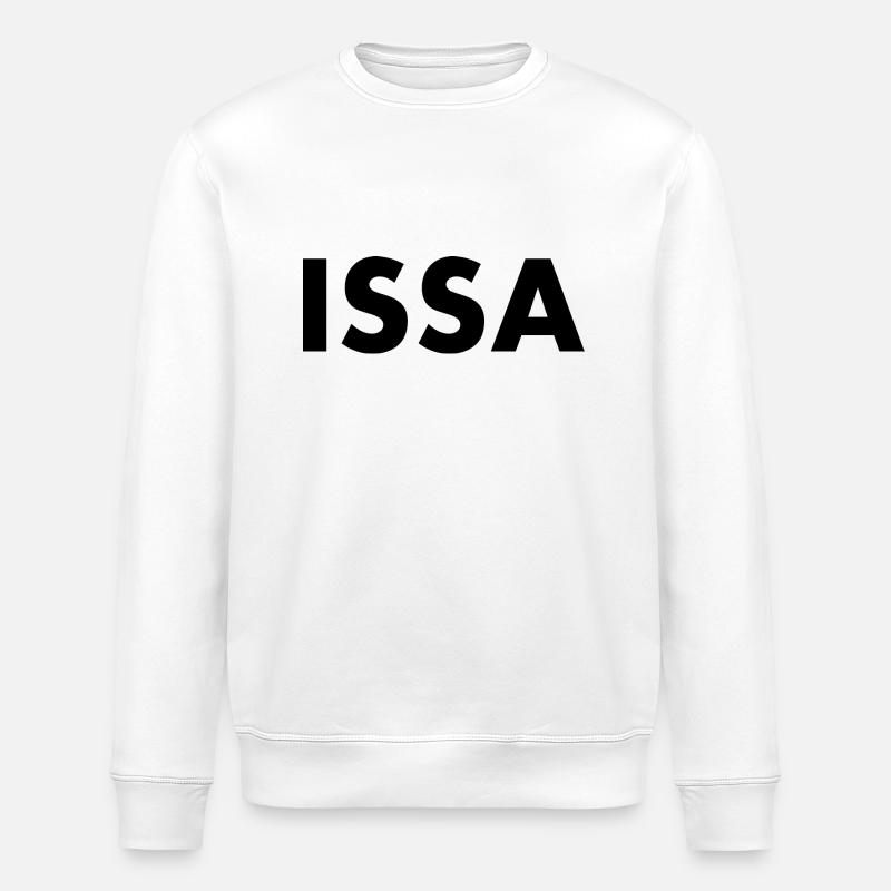 Issa - Stanley/Stella ROLLER Unisex Organic Sweatshirt - white