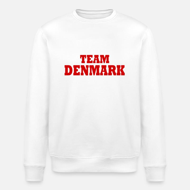 Danemark - Sweat bio ROLLER Stanley/Stella Unisexe - blanc