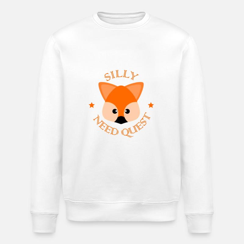 Fuchs - Stanley/Stella Unisex Bio-Sweatshirt ROLLER - Weiß