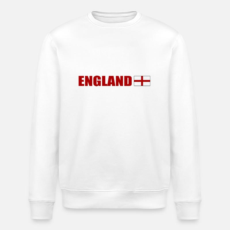 England - Stanley/Stella Unisex Bio-Sweatshirt ROLLER - Weiß