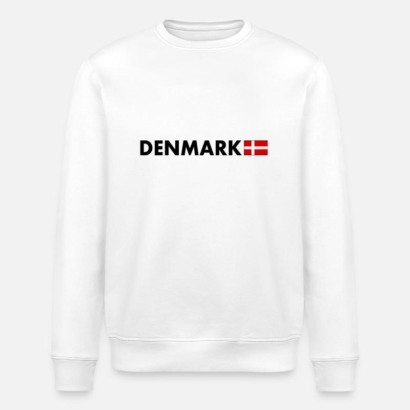 Danemark - Sweat bio ROLLER Stanley/Stella Unisexe - blanc