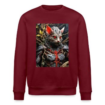 Spooky Plants Mouse 1.3 - Stanley/Stella ROLLER Unisex Organic Sweatshirt - white - Front - Nik (191cm)