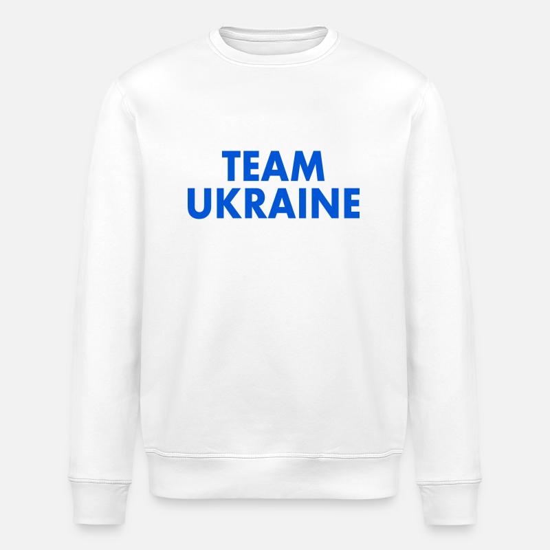 Ukraine - Stanley/Stella Unisex Bio-Sweatshirt ROLLER - Weiß
