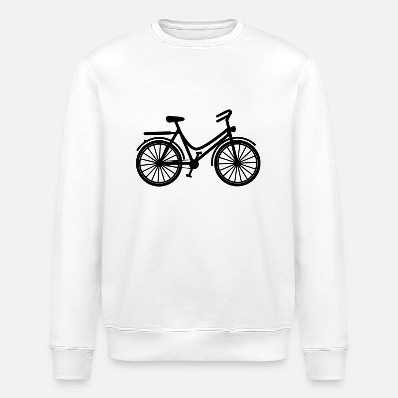 Fahrrad - Stanley/Stella Unisex Bio-Sweatshirt ROLLER - Weiß