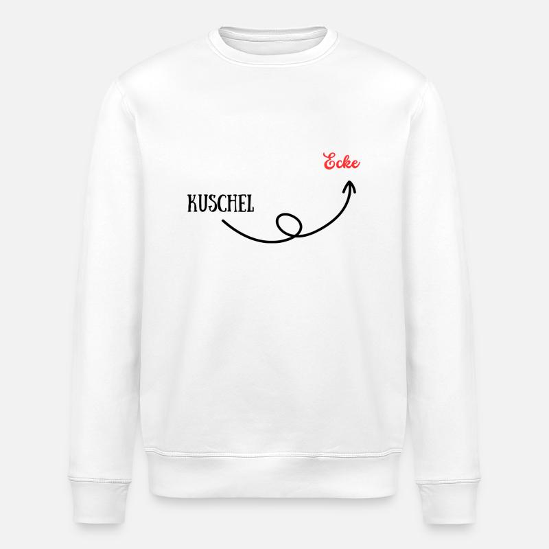 Kuschelecke - Stanley/Stella Unisex Bio-Sweatshirt ROLLER - Weiß