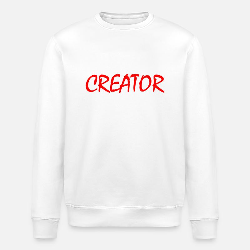 Creator - Sweat bio ROLLER Stanley/Stella Unisexe - blanc
