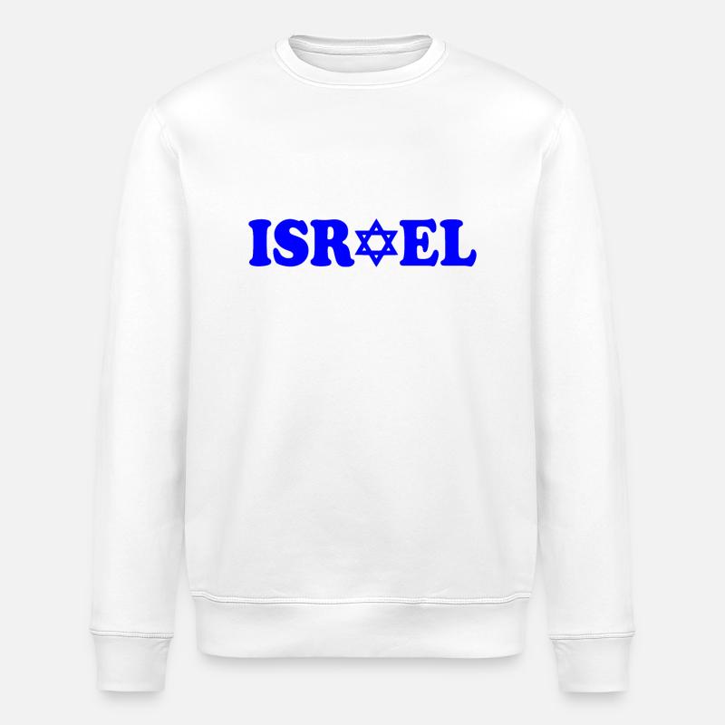 Israel - Stanley/Stella Unisex Bio-Sweatshirt ROLLER - Weiß
