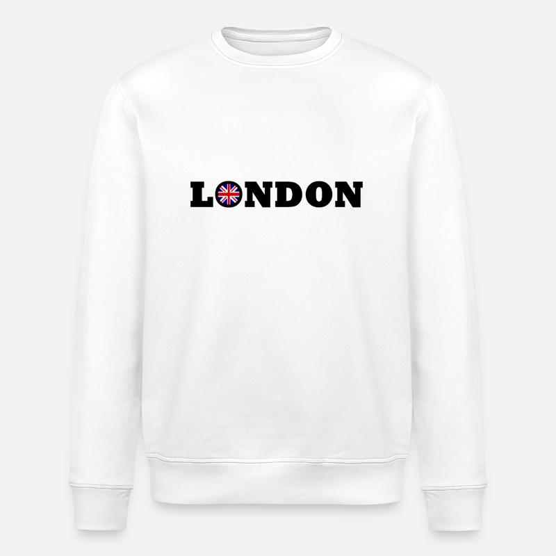 Londres - Sweat bio ROLLER Stanley/Stella Unisexe - blanc