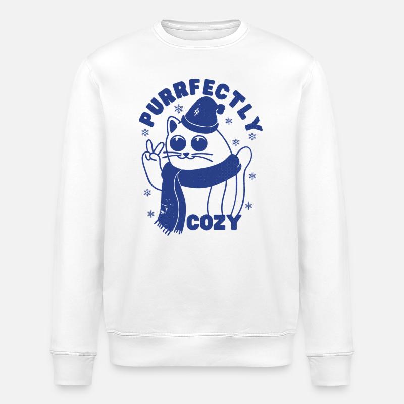 Parfaitement douillet - Sweat bio ROLLER Stanley/Stella Unisexe - blanc