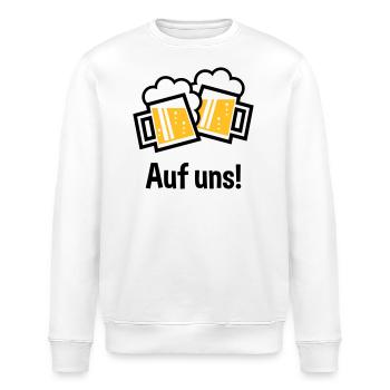 XAufuns! – 2 Bayrische Originale (2) - Stanley/Stella Unisex Bio-Sweatshirt ROLLER - Weiß - Vorne - Nik (191cm)