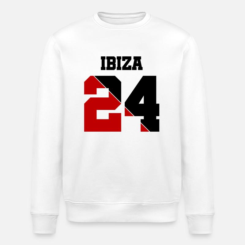 Ibiza 24 - Sweat bio ROLLER Stanley/Stella Unisexe - blanc