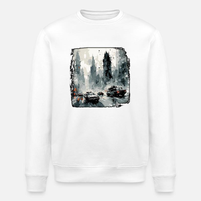 Apocalypse / Apocalypse / Destruction / Anarchie - Sweat bio ROLLER Stanley/Stella Unisexe - blanc