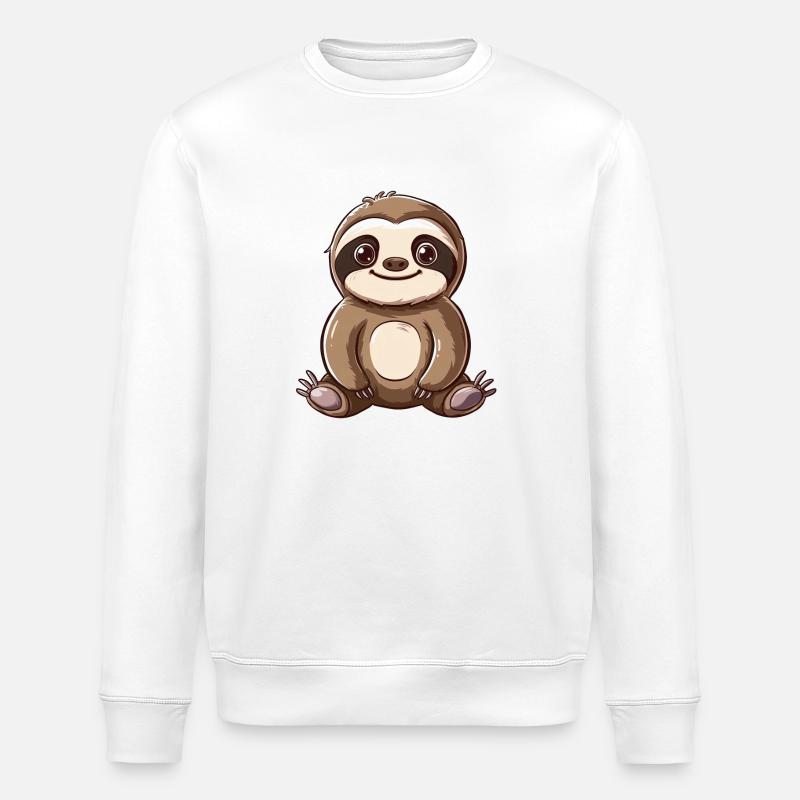 Look paresseux décontracté pour vous - Sweat bio ROLLER Stanley/Stella Unisexe - blanc