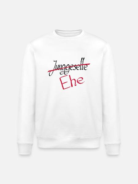 junggeselle 2 - Stanley/Stella Unisex Bio-Sweatshirt ROLLER - Weiß