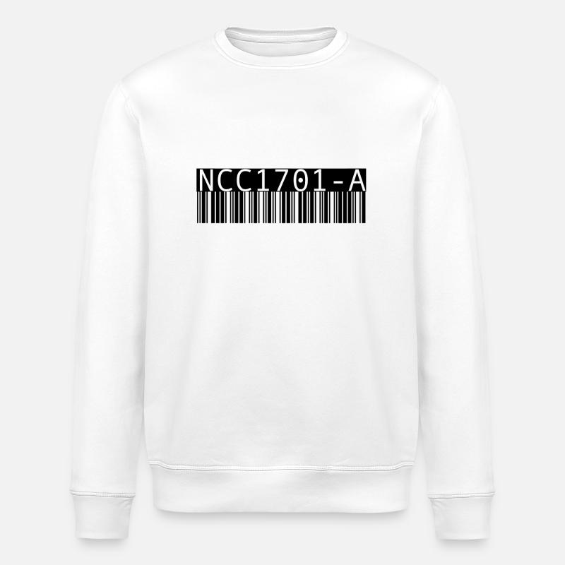 tshirt NCC1701-A - Sweat bio ROLLER Stanley/Stella Unisexe - blanc