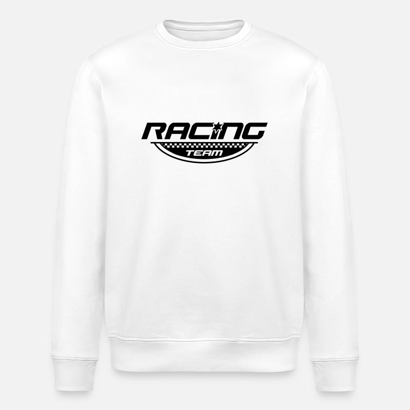 racing_team_1_f1 - Stanley/Stella ROLLER Unisex Organic Sweatshirt - white