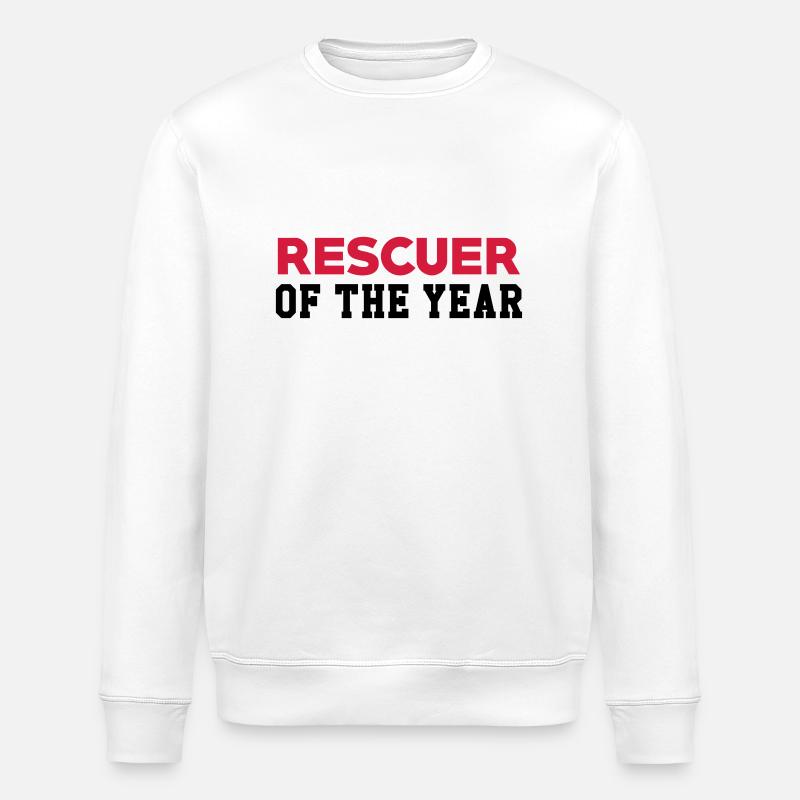 Secourisme / Secouriste / Secours / Secourir - Sweat bio ROLLER Stanley/Stella Unisexe - blanc