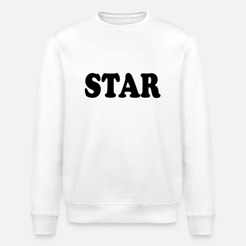 Star - Sweat bio ROLLER Stanley/Stella Unisexe - blanc