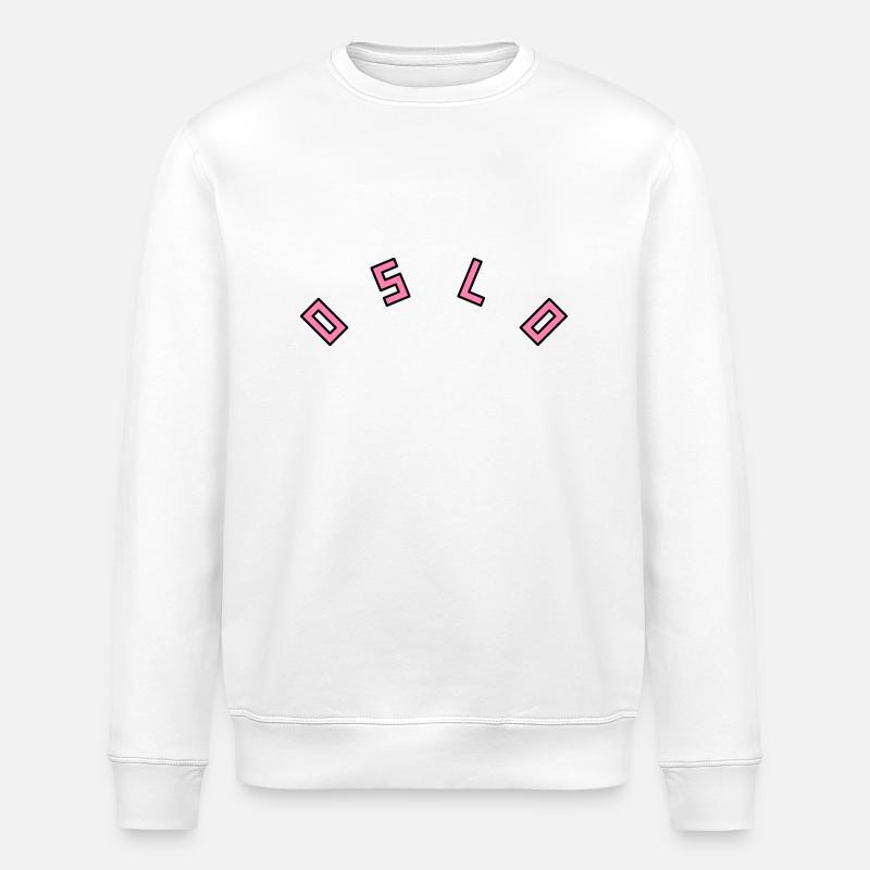 Oslo - Sweat bio ROLLER Stanley/Stella Unisexe - blanc