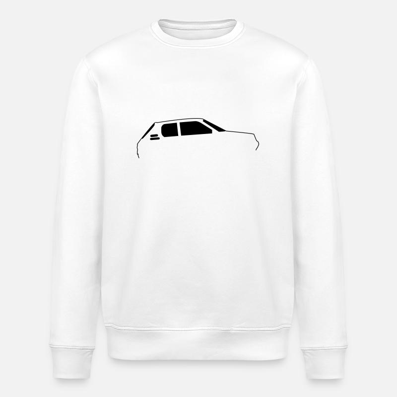 205gti Profil - Sweat bio ROLLER Stanley/Stella Unisexe - blanc